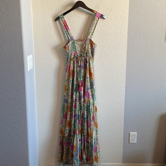 SPELL Boheme Strappy Maxi Dress- MED - Picture 9 of 12